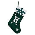thumbnail image 2 of Dpityserensio Knitted Hosiery Wool Hosiery Embroidered Letter Children's Candy Gift Bag Christmas Stocking Gift Bag, 2 of 5