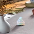 thumbnail image 3 of Birdeem Crystal Carved Laughing Happy Buddha Feng Shui Figurines Wealth, 3 of 12
