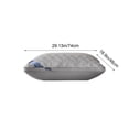thumbnail image 3 of Neck Support Pillow | Cervical Pillow for Sleeping | Adjustable Height Contour Pillow | Breathable Memory Foam Pillow for Side and Back Sleepers | Home and Travel Use, 3 of 6
