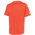 thumbnail image 1 of Youth Performance Two-Button Solid Jersey, Burnt Orange - Small, 1 of 1