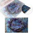 thumbnail image 1 of Modern 3D Floral Print Doormat Set High Absorbency Bath Rug Entryway Carpet Stylish Indoor Floor Mat for Bathrooms and Front Doors, 1 of 4