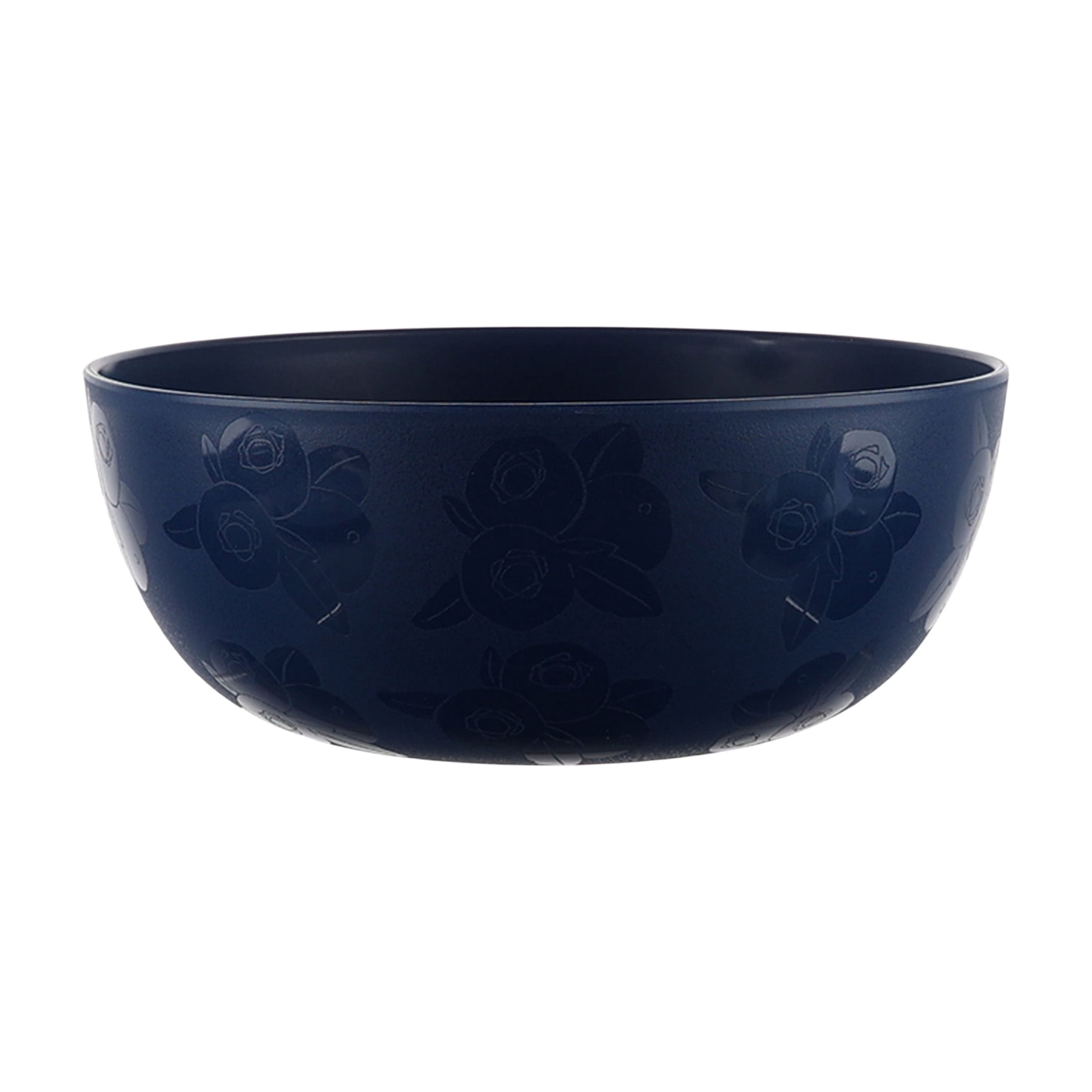 Bol à céréales en polypropylène bleuet Mainstays, paquet de 1, bleu