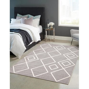 ECARPET Washable Geometric Area Rug & Runner for Living Room, Bedroom, Kitchen, Hallway
