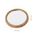 thumbnail image 2 of 1 Pce Mini Miroir de Maquillage Petit Miroir Rond Style Ancien Chinois, 2 of 8