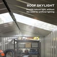 thumbnail image 4 of Outsunny 9' x 6' Garden Storage Shed w/ Steel Foundation Kit, 4 of 10