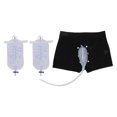 thumbnail image 2 of Elder Men Urinal Collector Set, Silicone Safe Shorts Type Hygienic Men Urinal Collector Set  For Elder Men, 2 of 8