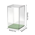 thumbnail image 1 of Plastic Storage Box 4 Pack Transparent Toy Figurine Figurine Storage Box Storage for Toys, 1 of 6