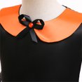 thumbnail image 2 of KAWELL Robe de Costume de Citrouille d'Halloween pour Fille avec Sac pour 3-12 Ans, 2 of 5