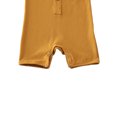 thumbnail image 2 of SUNSIOM Baby Summer Romper, Combinaison Côtelée à Fermeture Boutonnée Sans Manches, 2 of 9