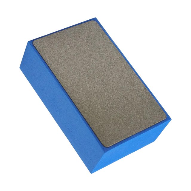 S SERENABLE Tampon de Polissage Diamant Ébavuré Réutilisable Bloc de Polissage Rayures Ponçage Diamant Bleu