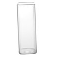 thumbnail image 1 of Highball Glass Drinking Glasses Square Hot Cold Beverage Party Kitchen Reusable 470ml, 1 of 7