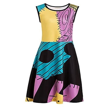 Nightmare Before Christmas Sally Costume Girl's Dress