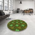 thumbnail image 4 of Ahgly Tapis Rectangulaire Lavable en Machine Intérieur Transitionnel Marron Chocolat, 3 Pieds x 5 Pieds, 4 of 7