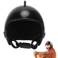 thumbnail image 4 of Funny Chicken Helmet, Quickly Identify Attractive Adjustable Chicken Helmet Interestin  For Birds Black 8, 4 of 8