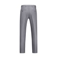 thumbnail image 3 of AherBiu Mens Dress Pants Pantalon Habillé pour Homme Taille Extensible devant Plat Grande Taille Coupe Ajustée Pantalon Extensible Classique Confortable, 3 of 3