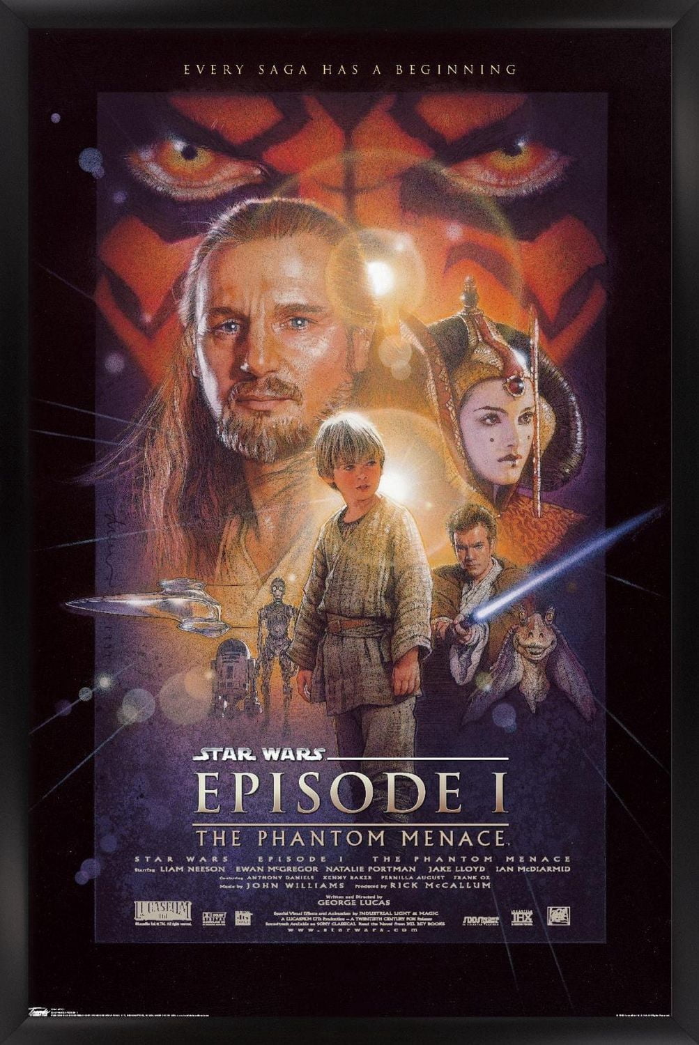 Star Wars: The Phantom Menace - One Sheet Wall Poster