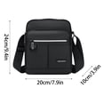 thumbnail image 3 of LSLJS Sac Bandoulière Sac Ceinture pour Hommes Sac Bandoulière Sac Bandoulière Noir avec Sangle Réglable Sac de Taille Mode, Accessoires pour la Maison, 3 of 6