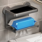 Toilet Paper Freestanding Rustproof Toilet Paper With Accessories Stable Base Bathroom Toilet Paper
