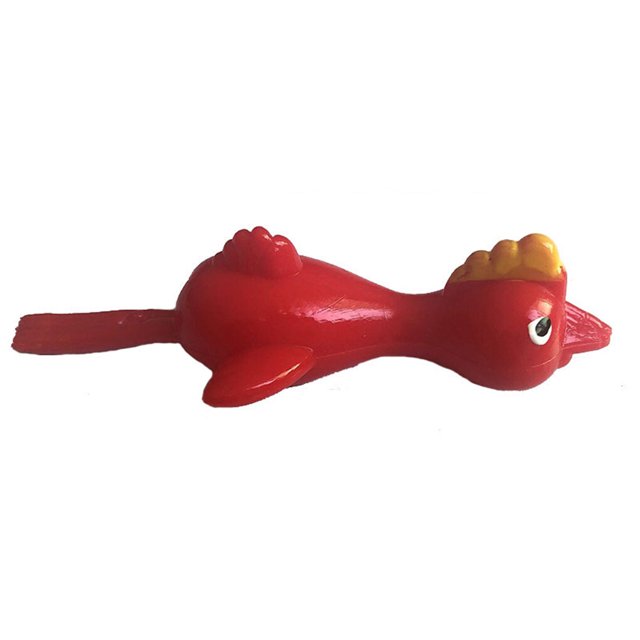 Lance-pierre Éjection Poussin Décompression Volant Extensible Jouet Lancer Élastique Cadeau Étudiant Poulet Jaune Jouet Collant Oiseaux Rouge