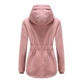 thumbnail image 3 of Veste d'Hiver à Capuche en Laine d'Agneau pour Femme Blouson en Coton Femme, 3 of 5