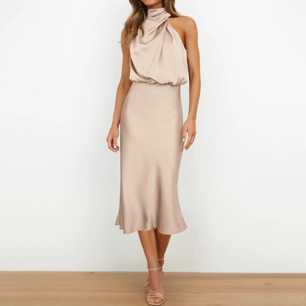 off shoulder maxi white dress Classic Long A-line Off-the-shoulder V-neck Satin Wedding Fit & Flare Wedding Summer Solstice Featuring a tie Color:Dark Red As Picture