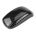 thumbnail image 1 of Car Gear Shift Knob Cover Trim Sticker for Mitsubishi Eclipse Cross 17-18 Carbon Fiber, 1 of 11