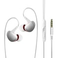 thumbnail image 1 of Sports Earphones, In Ear, Subwoofer, Wired Headphone With Microphone For Both Men And Women, 1 of 1