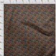 thumbnail image 3 of oneOone Cotton Cambric Fabric Leaves & Floral Block Printed Craft Fabric BTY 56 Inch Wide, 3 of 4