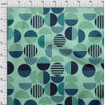 thumbnail image 4 of oneOone Silk Tabby Light Mint Green Fabric Geometric Sewing Craft Projects Fabric Prints By Yard 42 Inch Wide, 4 of 4