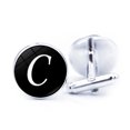thumbnail image 1 of LYMAYTER Letter Cufflinks 1 Pair Men's Cufflinks - Letter Pattern, Electroplated, 1 of 6