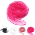 thumbnail image 2 of Chiffon Scarf Decorative Solid Color Mesh Necklace Scarf Summer Scarf for Women, 2 of 10