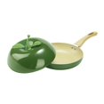 thumbnail image 4 of Tnarru Non Stick Frying Pan Pancake Pan with Handle Saucepan Home with Lid Cookware Induction Cooker Compatibility Fry Pan Avocado Shaped, 4 of 8