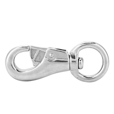 Fdit Swivel Snap Hook, Diving Snap Hook,99mm 304 Stainless Steel Diving Snap Hook Swivel Snap Hook for Dog Leashes