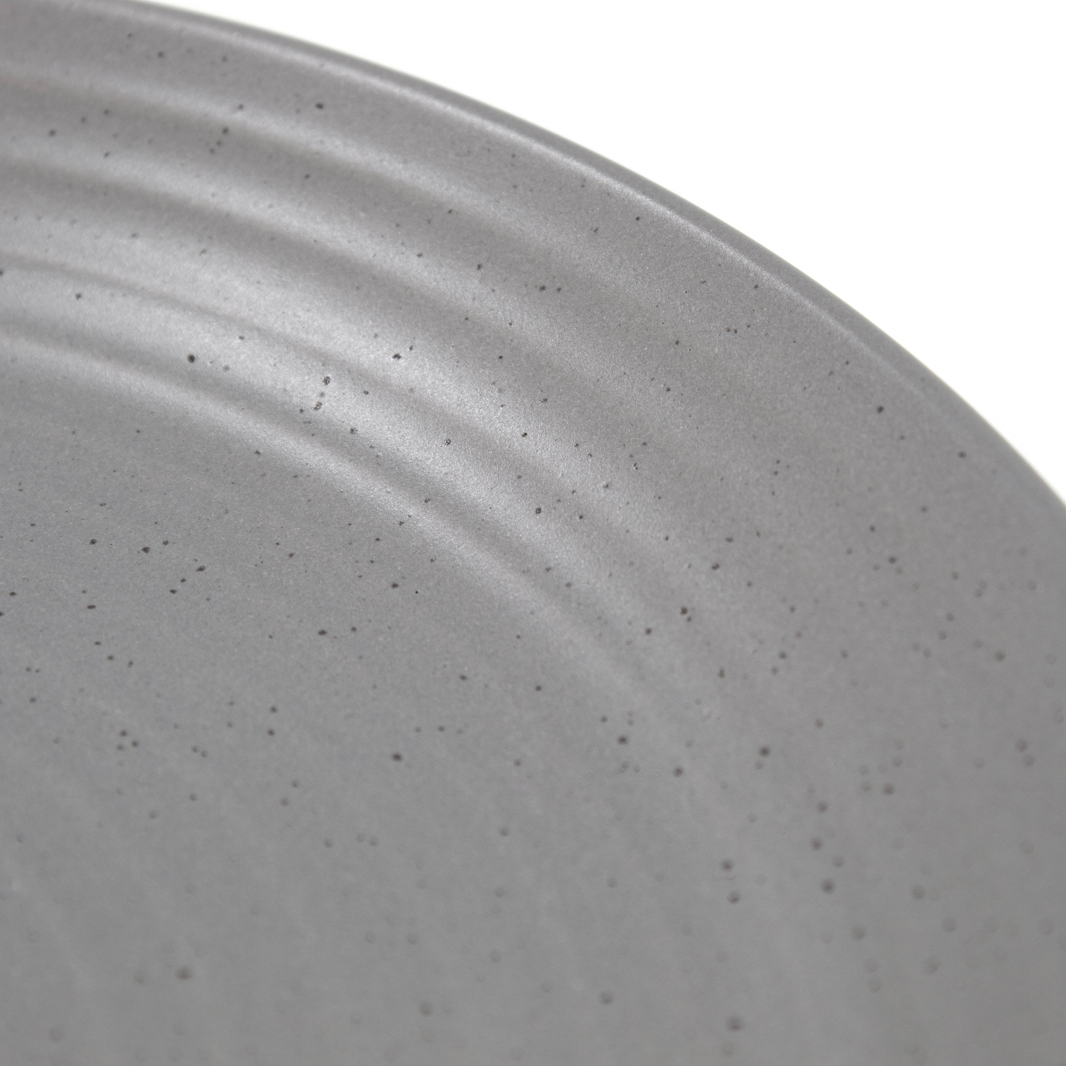 Service de table 12 pièces Evelyn de HOMETRENDS, gris