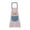 B, variant on Mefallenssiah Cute Apron Ladies with Pockets 2 Sides Coral Fleece towel Oil Cooking Kitchen Apron Gifts