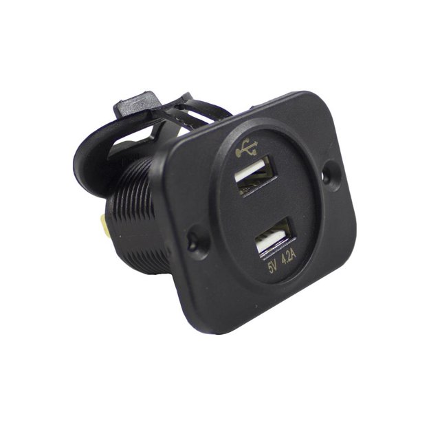 Wirthco 20602 Battery Doctor Dual Usb Charger With Voltage Meter