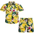 thumbnail image 2 of Stylish Matching Set  Men‘s Printed Shirt and Shorts for Hawaii, 2 of 9