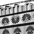 thumbnail image 4 of Mid Century Neutral Geometric Abstract (2) Shower Curtains Reusable Shower Liner,Simple Polyester Bathroom Curtains,bath curtain shower liners with plastic hook 72x72Inch, 4 of 4