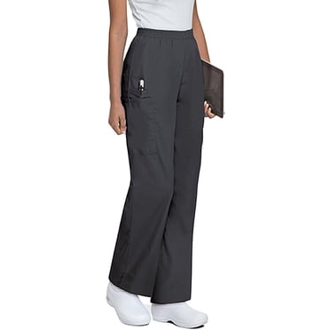 Landau Pantalon d'Uniforme Classique pour Femmes, Graphite, TXL