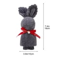thumbnail image 1 of Serviette Tricotée Ananas Cadeau Compagnon Lapin, 1 of 6