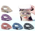 thumbnail image 2 of JUNWELL VR Eye Mask  Adjustable Breathable VR Sweat Band For Oculus Quest 2/1  Meta Quest Pro  HTC   PS  PICO4 Virtual Reality Headsets Accessories, 2 of 7