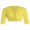 thumbnail image 2 of Boléro Châle Cardigan pour Femmes Manches 3/4 Veste Courte Courte en Tricot pour Robe S-TTG, 2 of 6