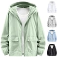 thumbnail image 1 of BiZtdJrK Veste à Capuche Zippée d'Été pour Hommes Pêche Manches Longues Protection Solaire Chandails à Capuchon Ample Décontractée Légère Hauts d'Extérieur Bleu G Cadeaux pour Hommes, 1 of 9