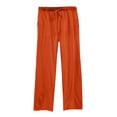 thumbnail image 1 of Plebaso Womens Wide Leg Pants Drawstring Casual Plain Pants Summer Lightweight Beach Trousers with Pockets, 1 of 2