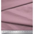 thumbnail image 2 of Soimoi Poly Georgette Fabric Geometric Small Print Fabric by The Yard 42 Inch Wide, 2 of 3