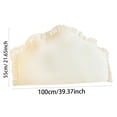 thumbnail image 2 of "French Style Soft Pack Headboard Cushion Removable Washable Large Backrest Pillow for Bed Sofa Protector", 2 of 5