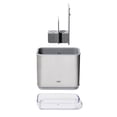 thumbnail image 2 of OXO Softworks Sink Caddy, Stainless Steel, 2 of 7
