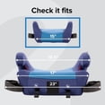 thumbnail image 2 of Diono Solana 2 with LATCH Backless Booster Car Seats 2 Pack Lightweight Travel Booster Blue, 2 of 7