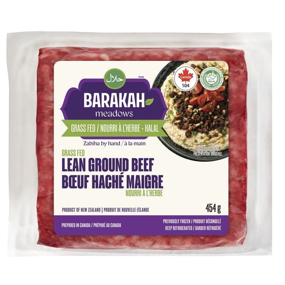 Barakah Meadows Lean Ground Beef, Barakah Lean Ground Beef