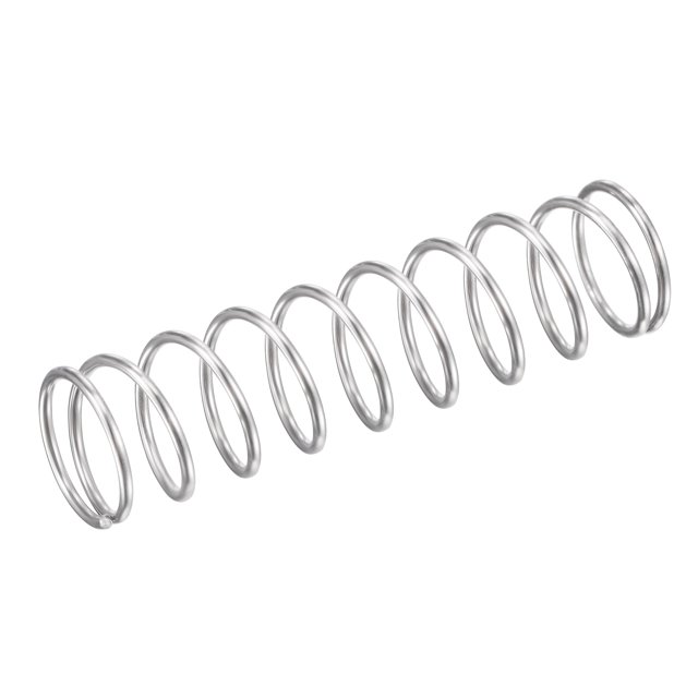 Unique Bargains 11mmx0.9mmx40mm 304 Stainless Steel Compression Spring 11N Load Capacity 20 pcs